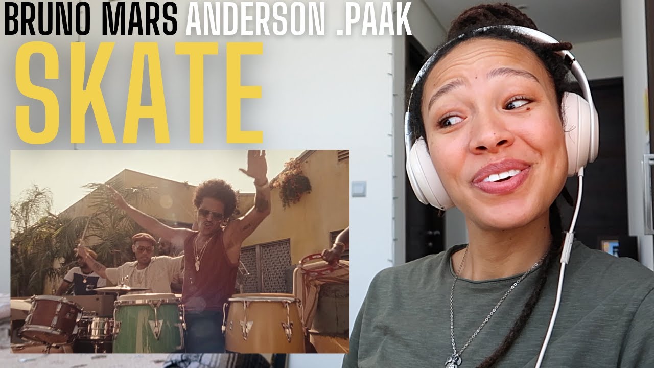 Where Are My Skates?? 🙌🏽 🛼| Bruno Mars, Anderson .Paak, Silk Sonic - Skate [REACTION]