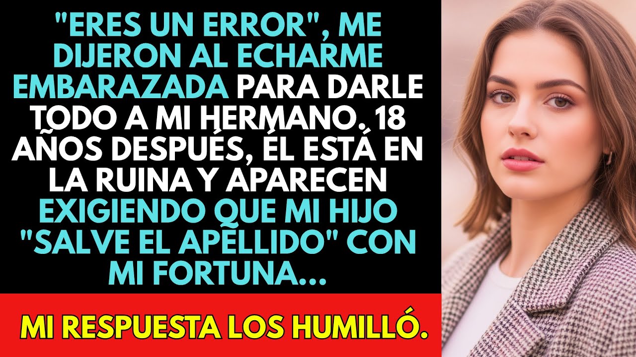 Me Echaron Embarazada Para Financiar A Mi Hermano… 18 Años Después Quieren Que Mi Hijo Pague...