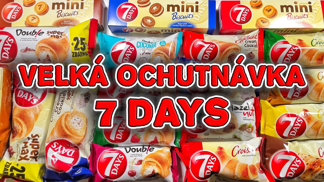 VELKÁ OCHUTNÁVKA Croissantů 7 Days!