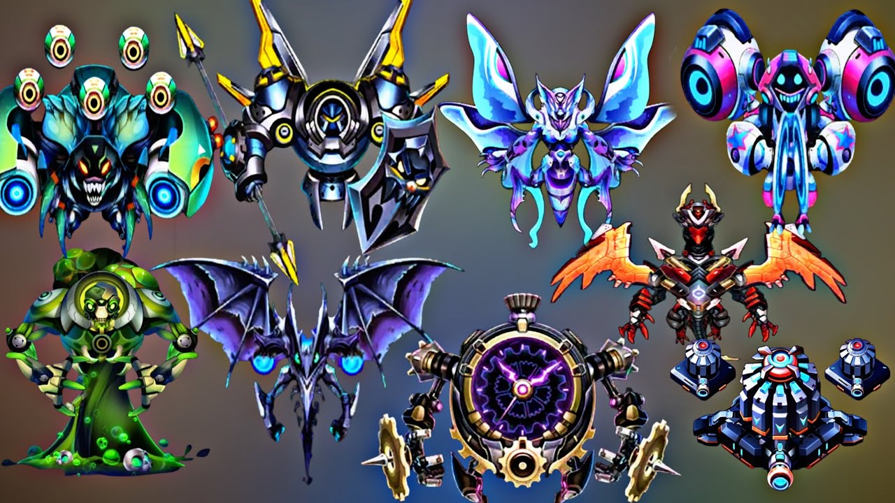 space shooter all bosses | unstoppable vs all bosses | diamondbackyt