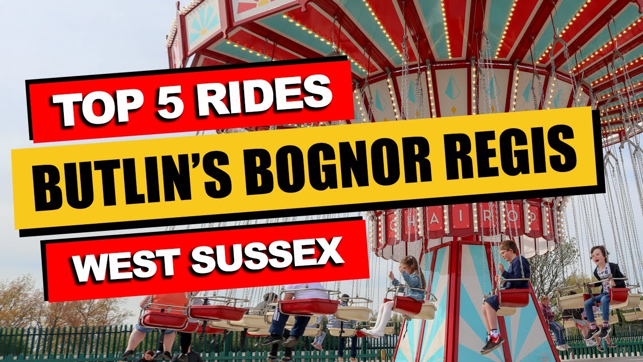 Top 5 BEST Rides at Butlin's Bognor Regis Resort (2023) | West Sussex, England