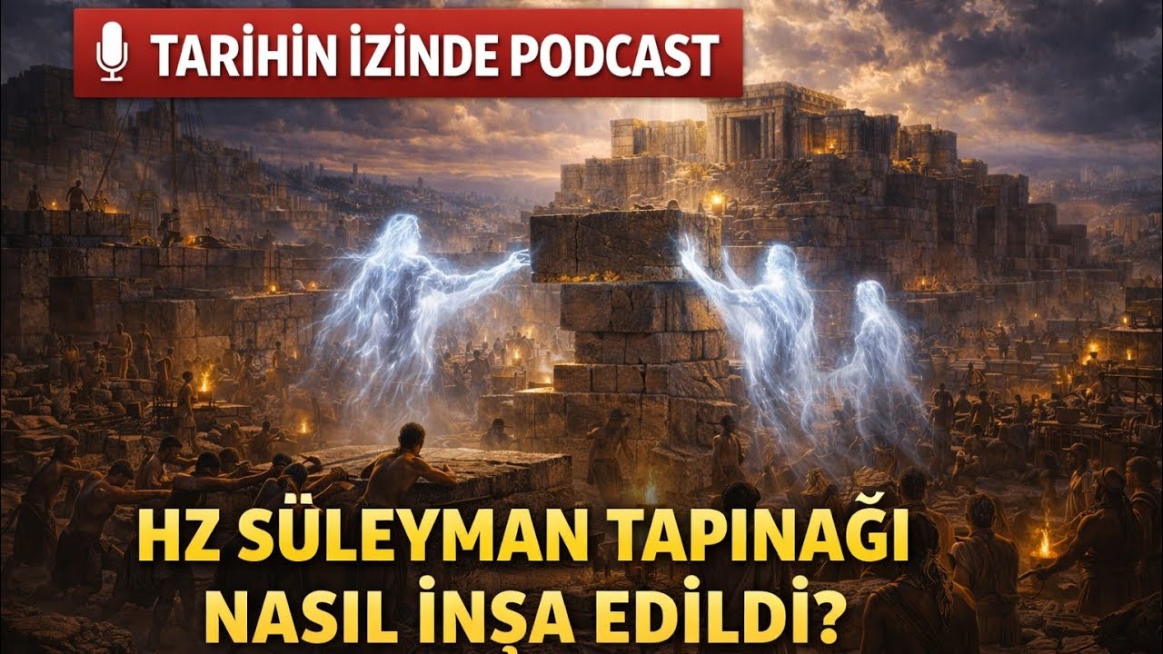 İNSAN GÜCÜ MÜ, SIR MI? HZ. SÜLEYMAN TAPINAĞI’NIN İNŞASI