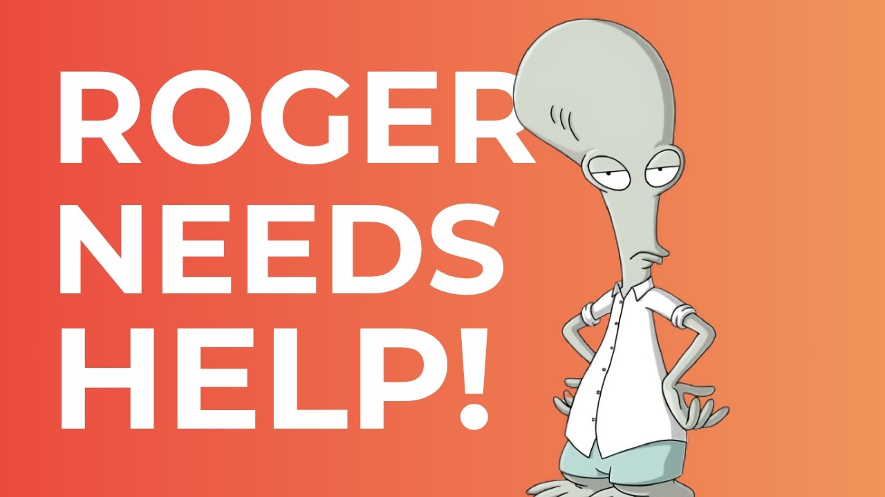 The Tragedy of Roger Smith [American dad character analysis] 