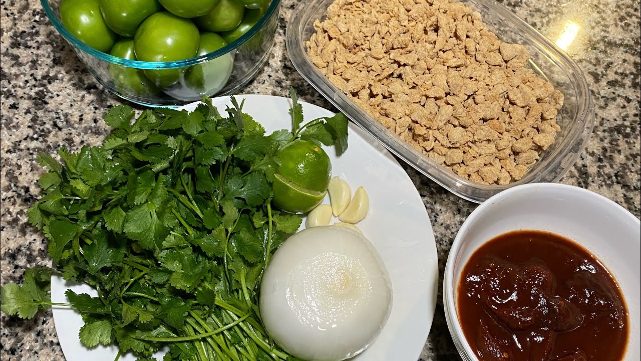 COMO PREPARAR SOYA ENTOMATADA
