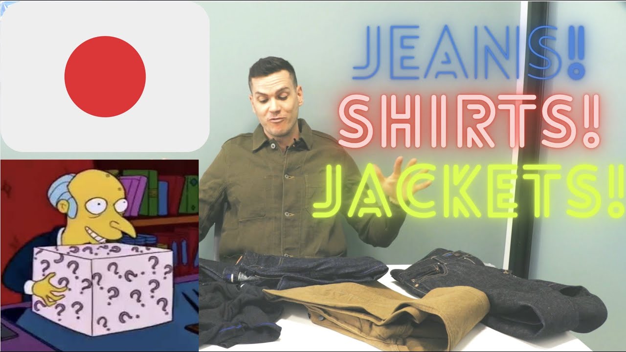 HAUL: Unboxing 5 Japanese Packages (Jeans, Shirts, Jackets, Sweaters!)