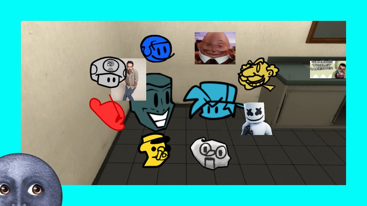 Porcelain, but every turn a different character sings it!