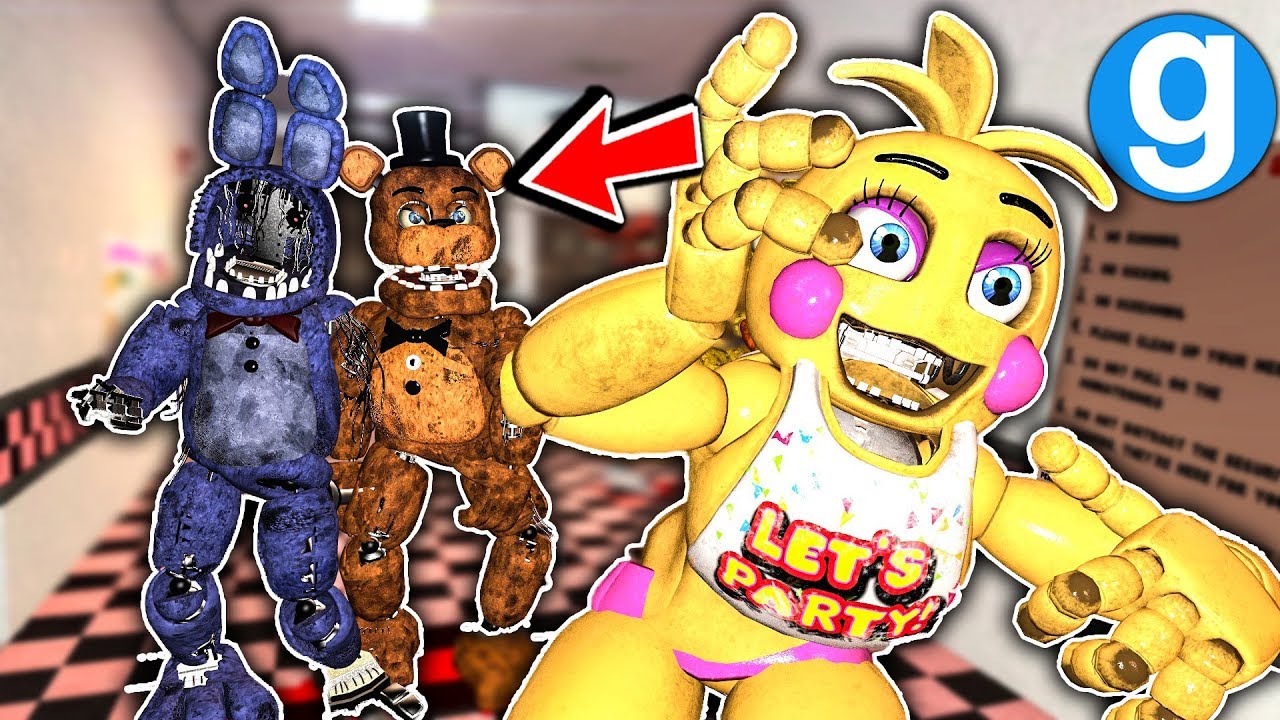 NEW FNAF VR HELP WANTED TOY CHICA BREAKS FREE! - Gmod FNAF