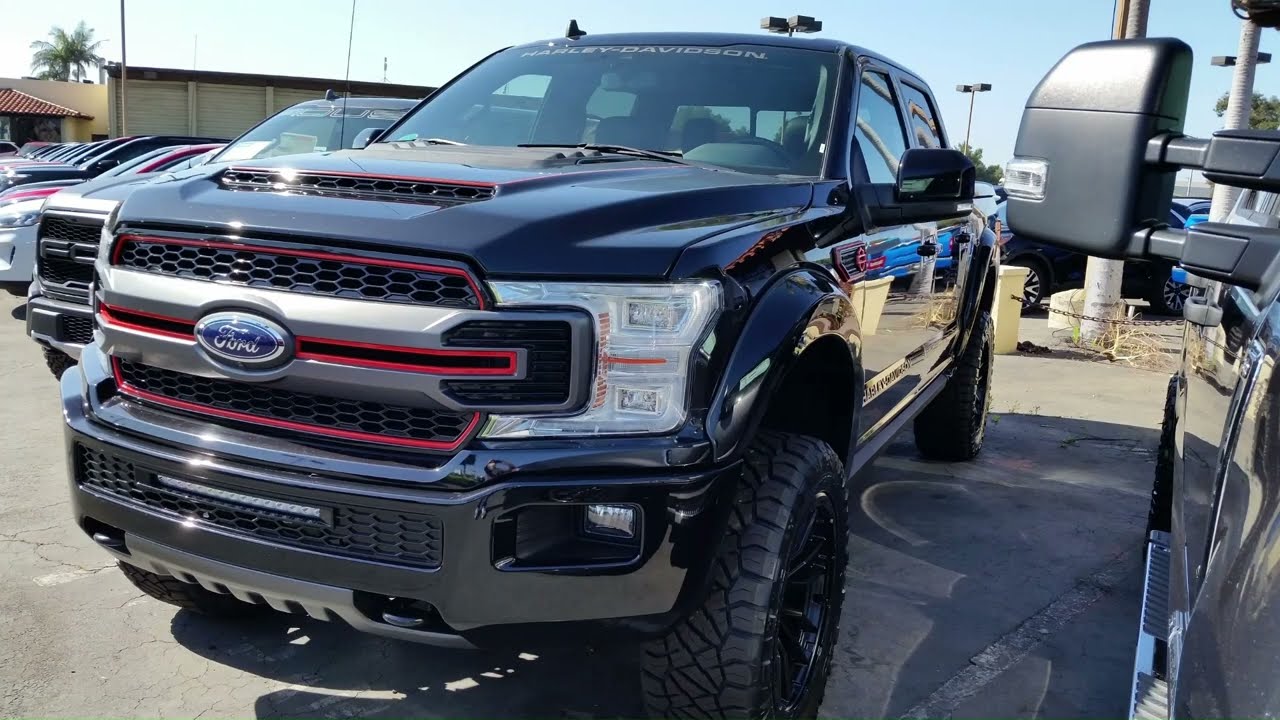 2019 Ford F150 Harley Davidson 4x4 Supercrew Pickup Truck 5.0L V8 Brand New 19 F-150 4WD H/D Edition