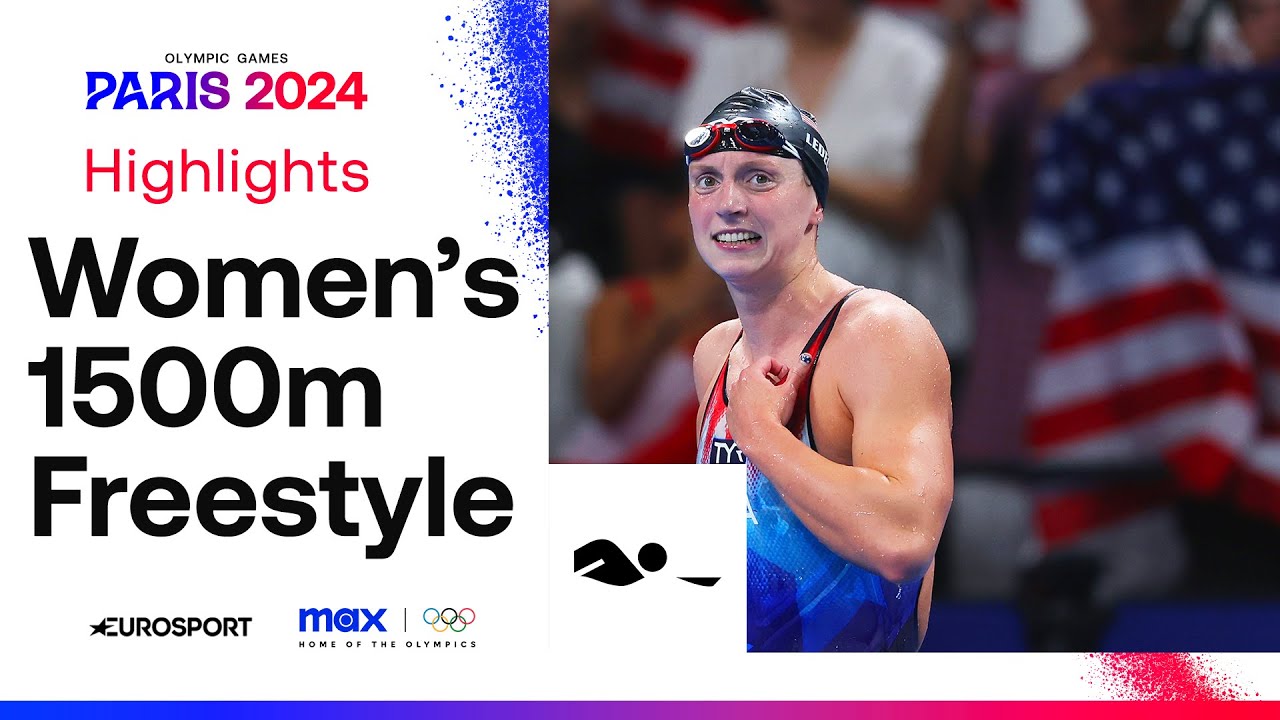 OLYMPIC LEGEND 🇺🇸 | Women's Swimming 1500m Freestyle Highlights | #Paris2024