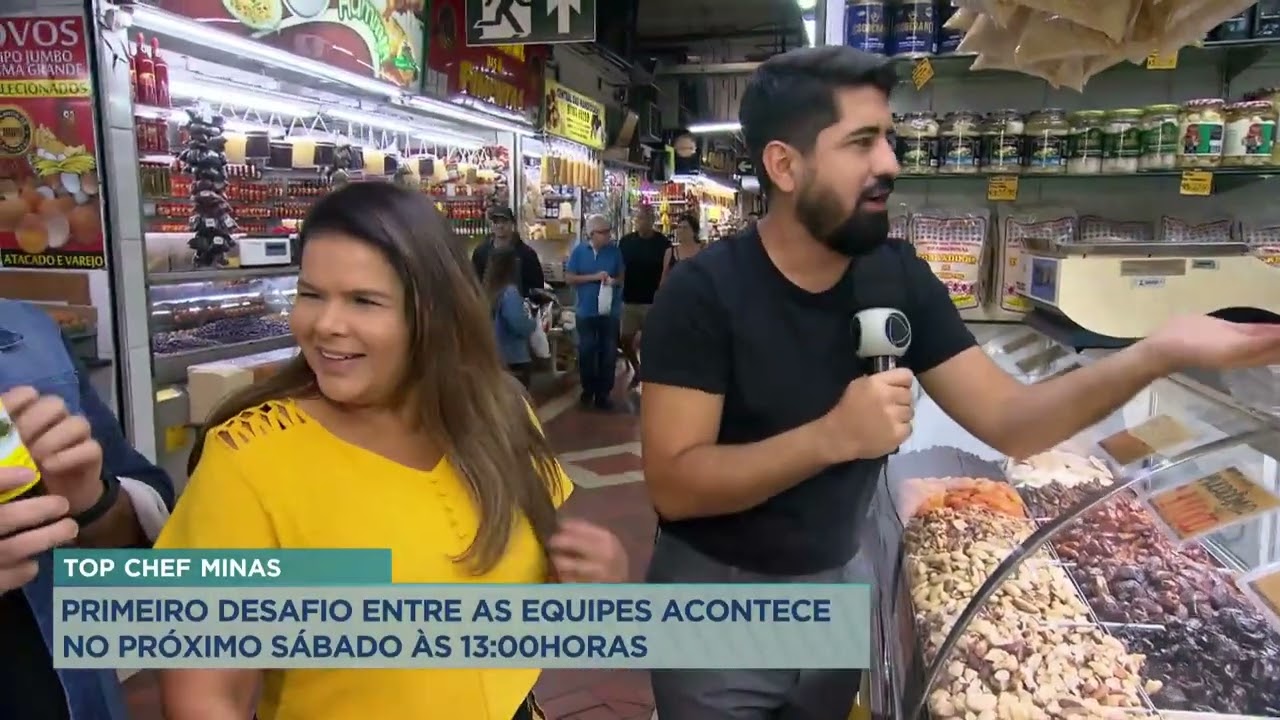 Apresentadores e repórteres da RecordTV Minas escolhem temperos para os pratos do especial Top Chef