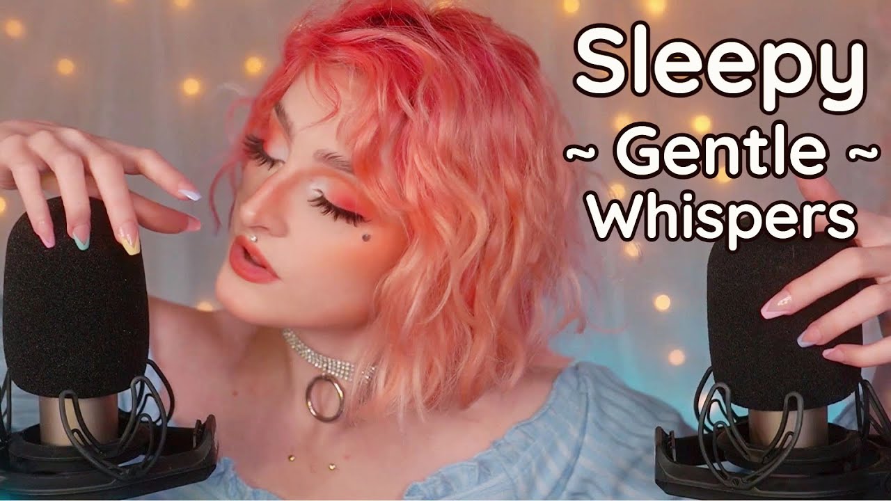 ASMR Soft Whispering ♡ Ear-to-Ear Gentle Scratching for Sleep
