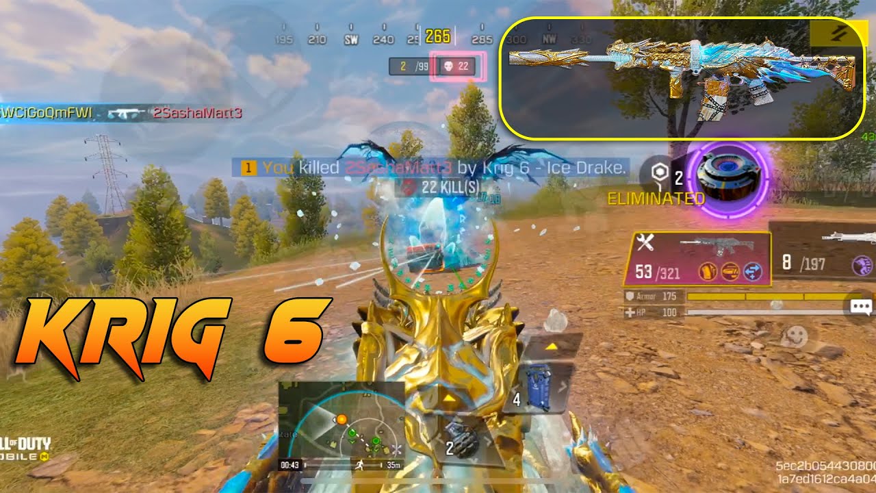 Mythic KRiG 6 Still Dominates in Season 11!🔥| Solo Vs Squad COD MOBILE BR GAMEPLAY