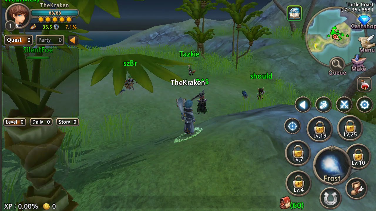 World of Prandis mmorpg mobile 2017