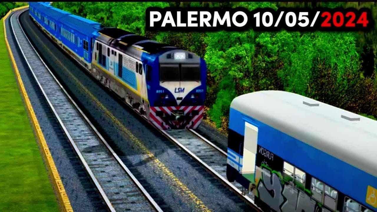 Choque de Trenes en Palermo - Puente Figueroa Alcorta y Dorrego [2024]