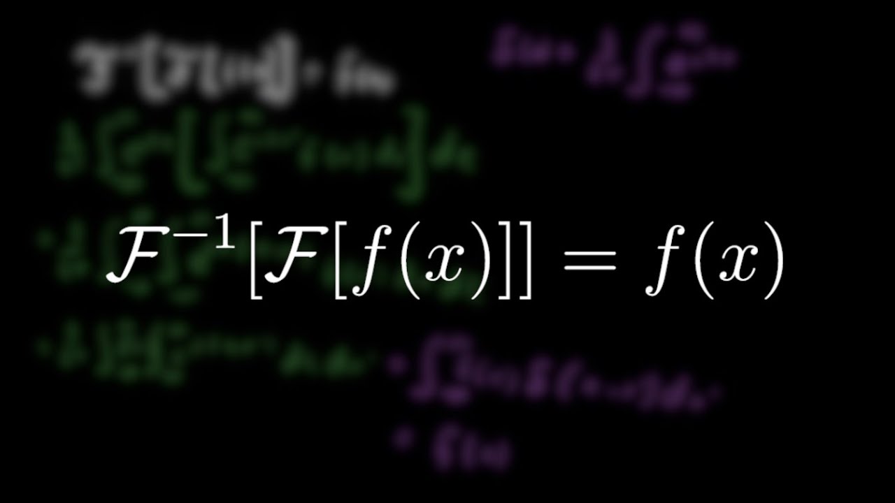 Taking the Inverse Fourier Transform of the Fourier Transform