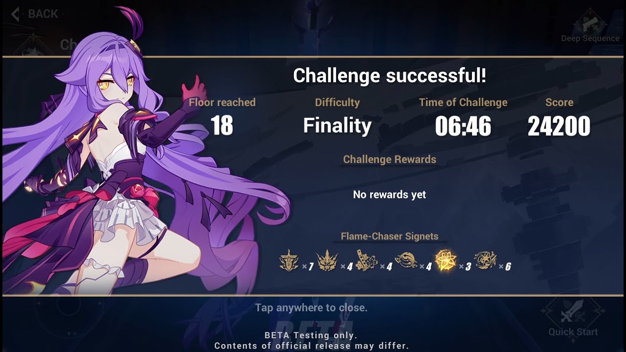 Honkai Impact 3rd: Miracle ☆ Magic Girl Sirin Elysian Realm Finality (Charged ATK Build) Full Run