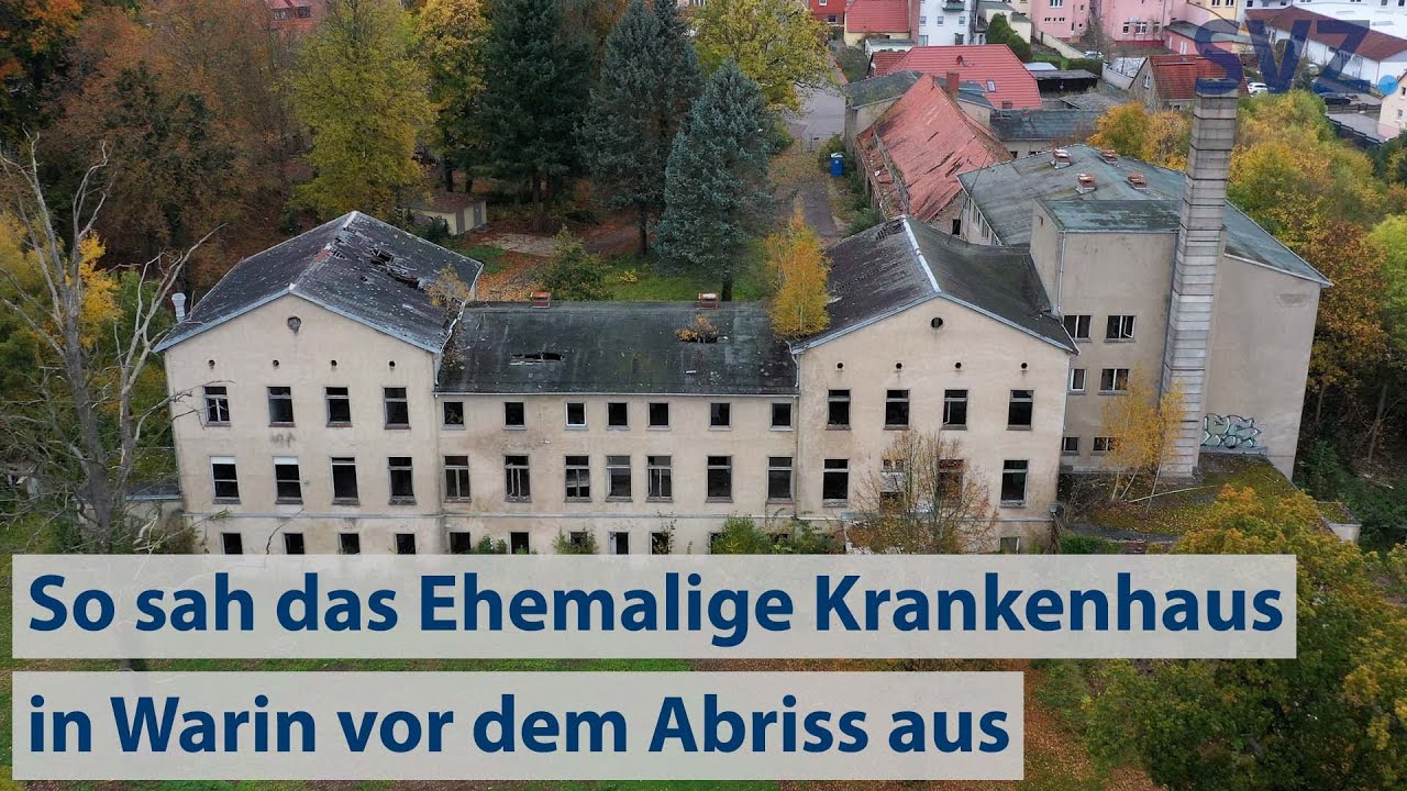 Lost Places - So sah das Krankenhaus in Warin vor dem Abriss aus