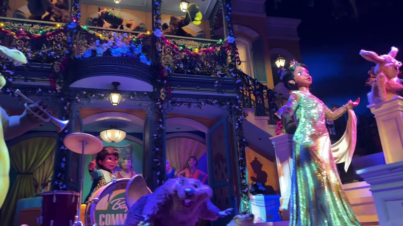 Tiana's Bayou Adventure - Back Row POV - 11/23/24