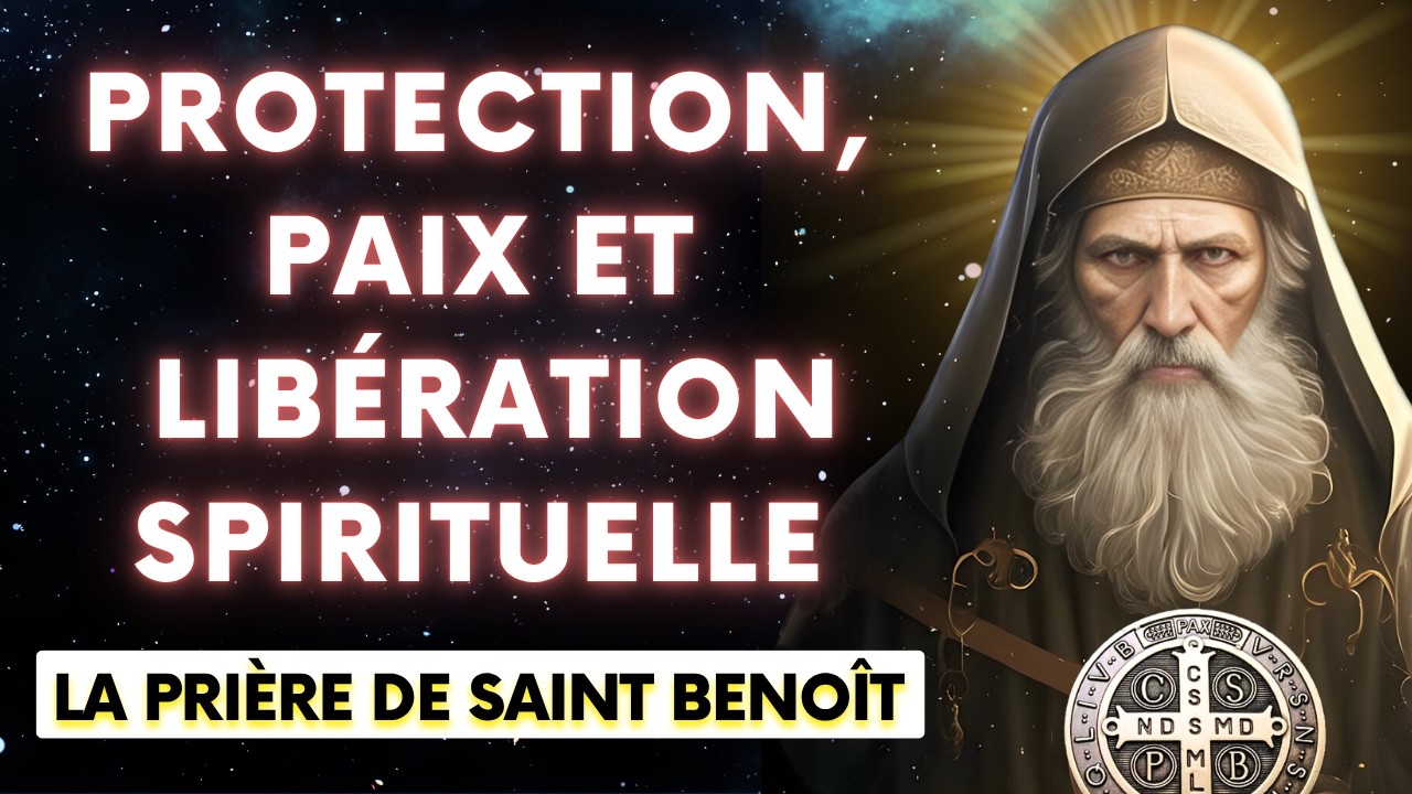 🛑VOTRE ENNEMI TOMBE À TERRE POUR TOUJOURS - PRIÈRE PUISSANTE DE LA MÉDAILLE SAINT BENEDICT