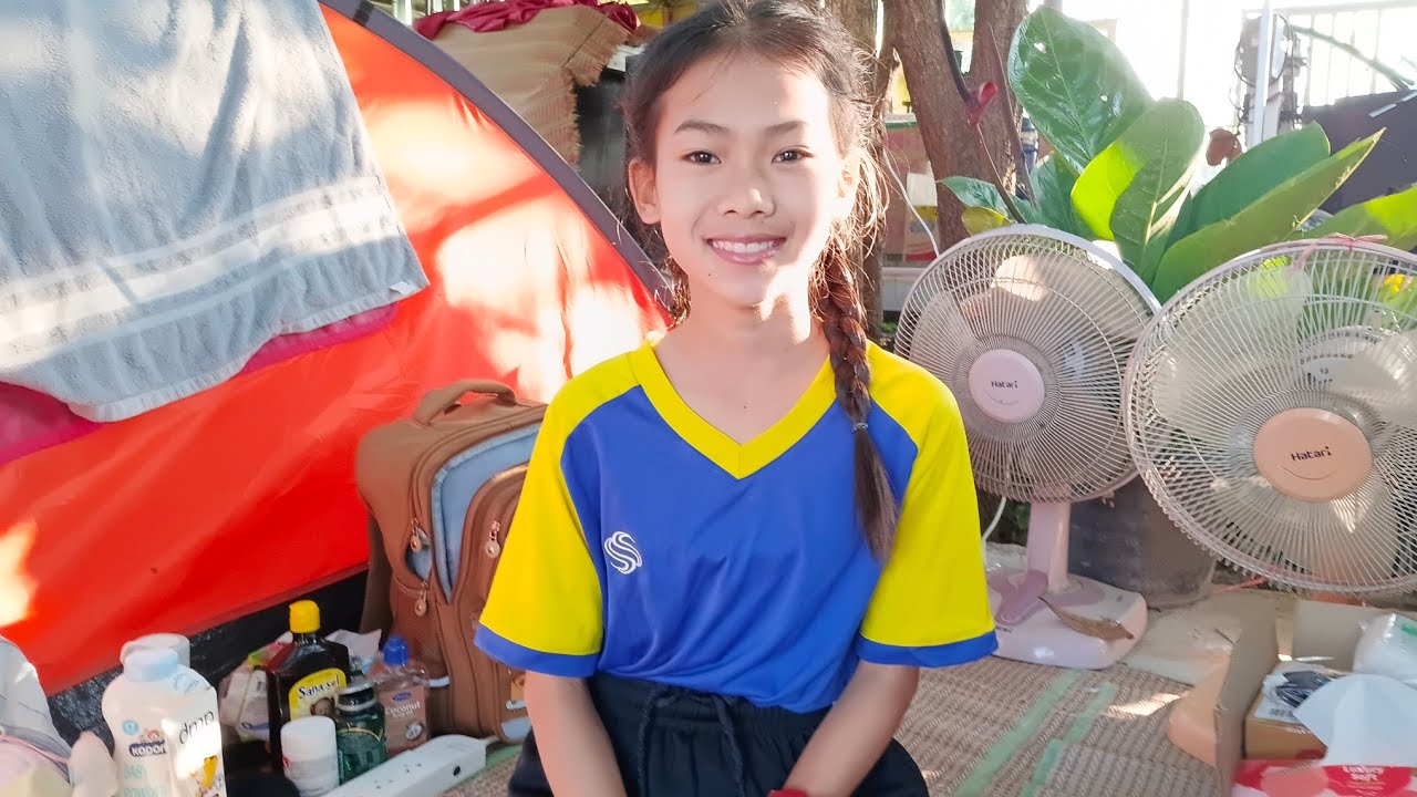 ธิดาลาววันนี้ไปโรงเรียนแต่เช้าเลย #ธิดาลาว #ปราถนา