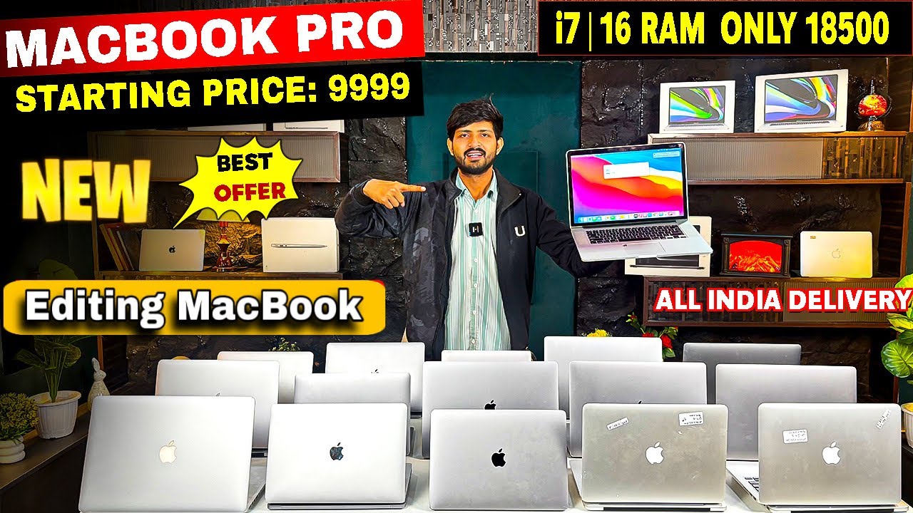 MacBook Pro i7 |16 RAM with GB Graphics 19000 | Starting Price 9999 | Second hand laptops NOIDA