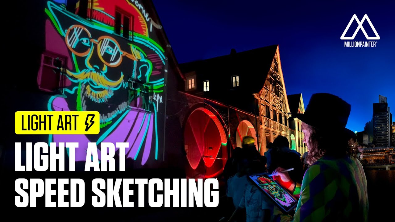 Light Art Speed Sketching