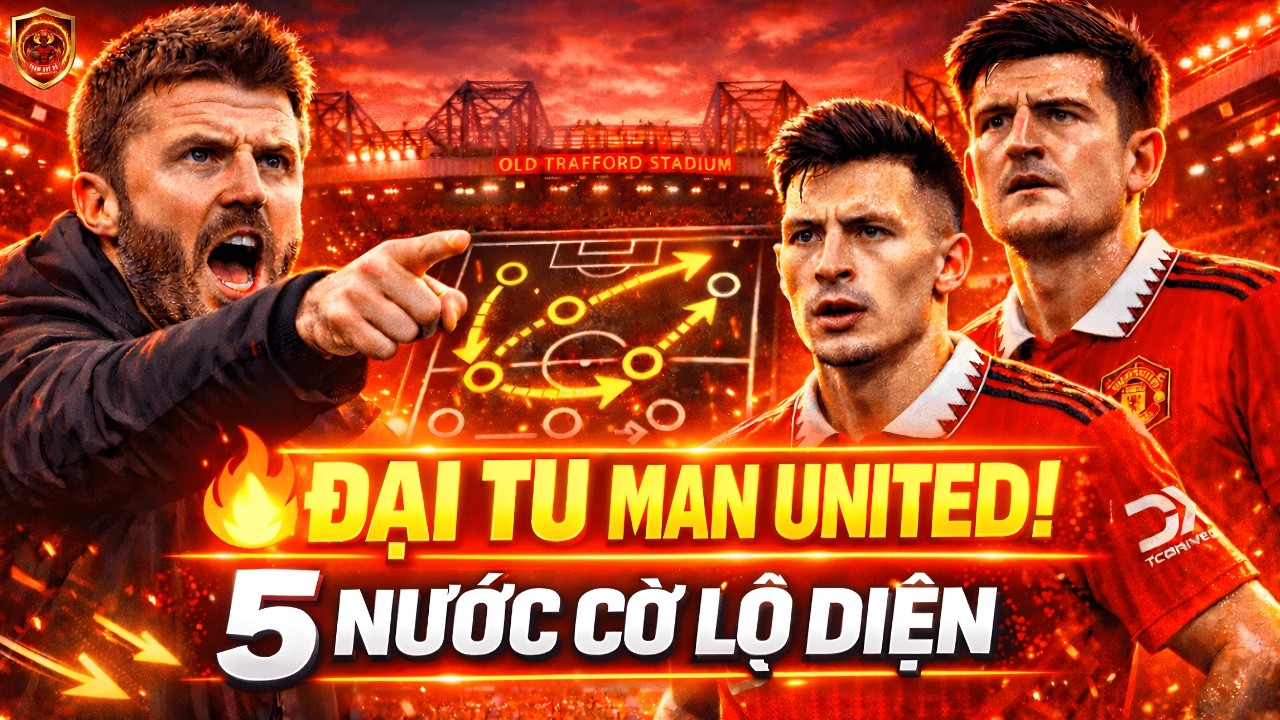 Man United Dậy Sóng! Carrick Đại Tu Hàng Thủ – 5 Nước Cờ Lộ Diện #manunited