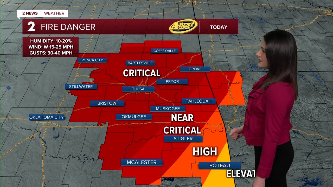 Fire Weather Alert: Dry, Windy Conditions Increase Wildfire Risk Today