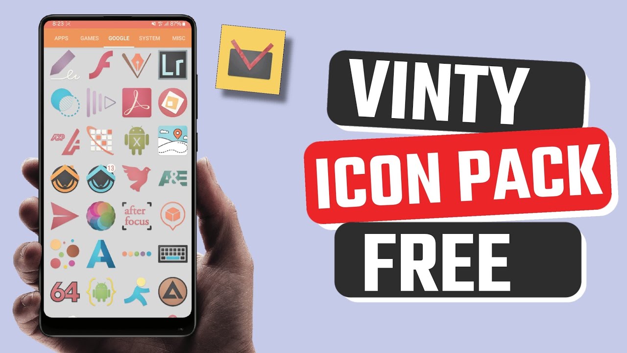 Best Free Vinty Icon Pack App for Android