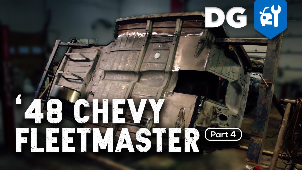 FABRICATING ON THE ROTISSERIE: '48 Chevy Fleetmaster (Part 4)