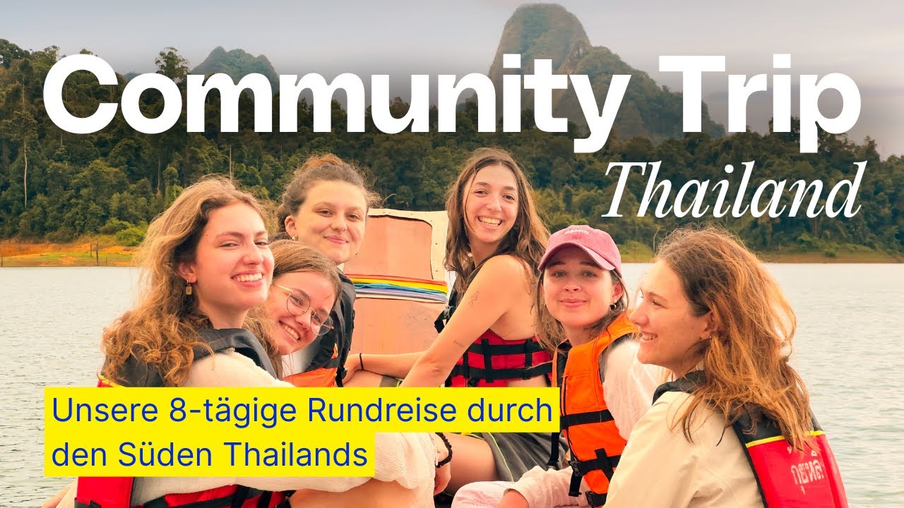 🏝️ Vlog: Rundreise durch Thailand 🐠 | AIFS Community Trip mit Jackie Alice 🐢