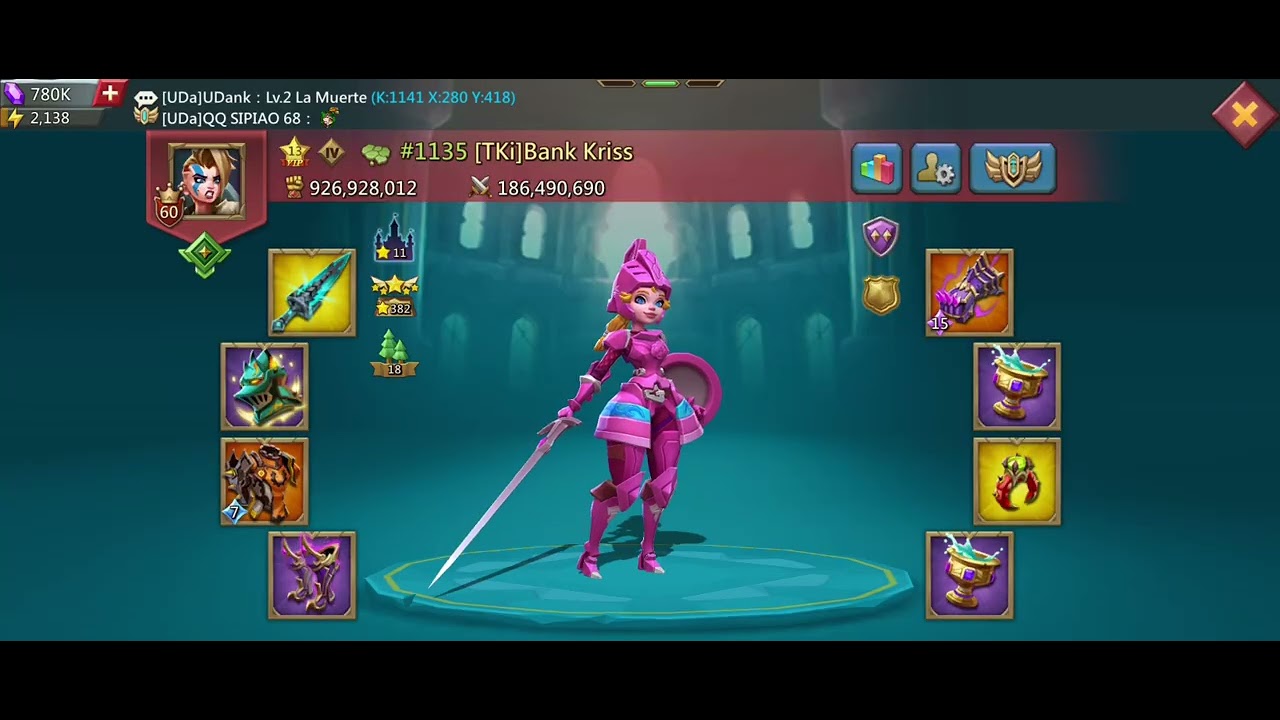 IGG ID: 1326076918#Creatorturf74#LordsMobile