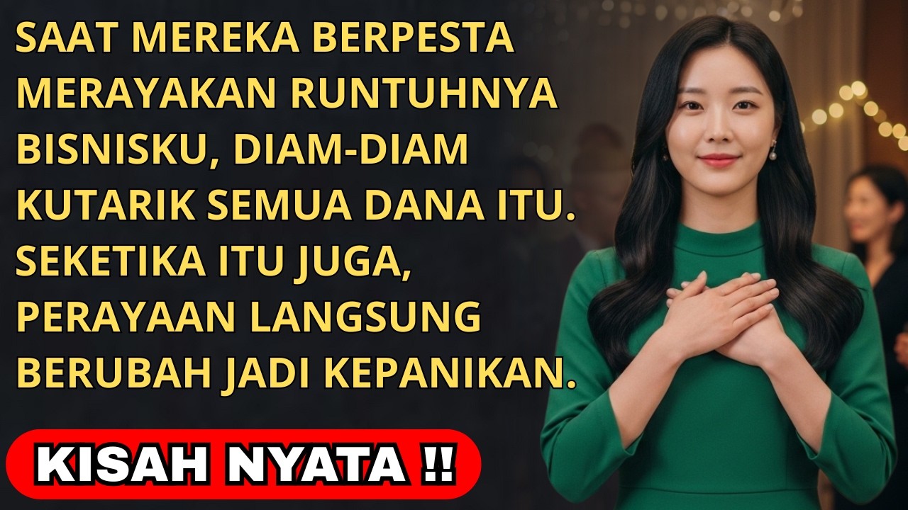 KUBATALKAN DANA INVES 5 TRILIUN! SAAT SUAMI RAYAKAN JATUHNYA BISNISKU - SEMUA ORANG TERDIAM KETIKA