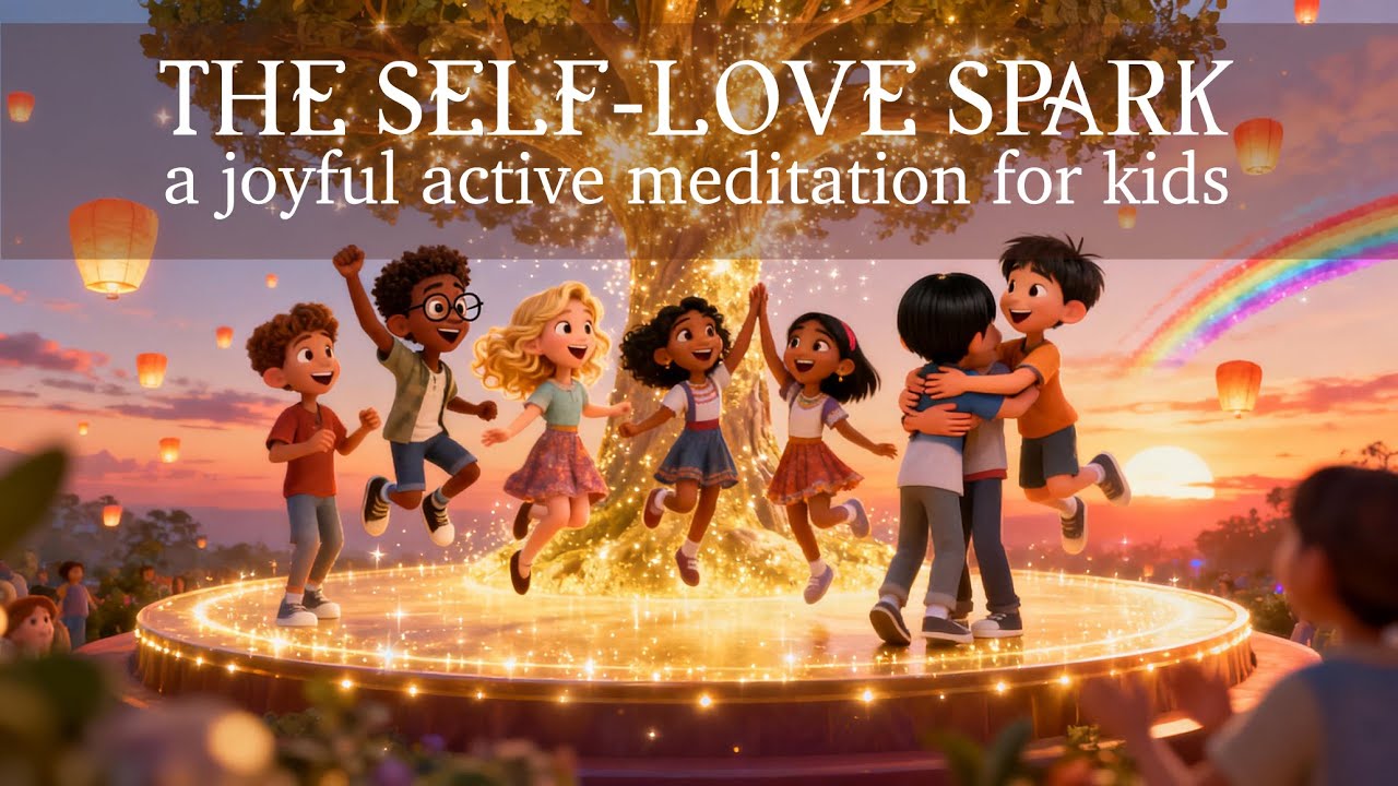 The Self-Love Spark 🌈 | High-Energy Affirmations for Kids