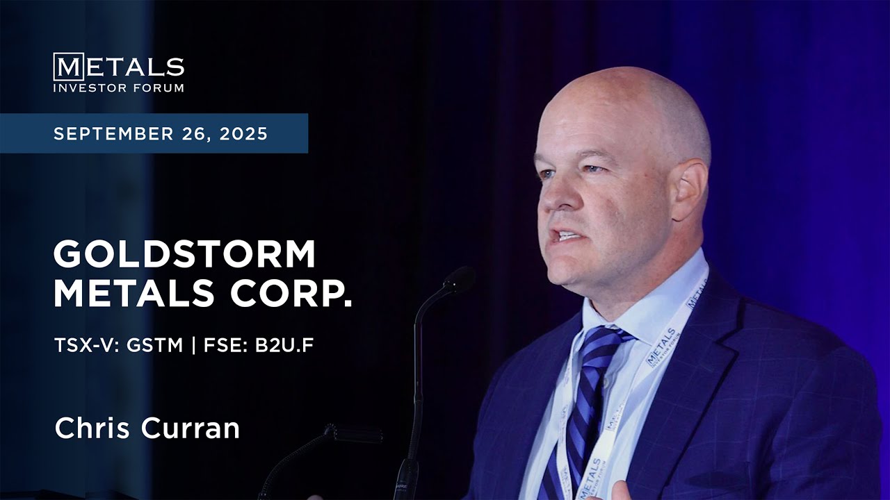Chris Curran of Goldstorm Metals Corp. presents at Metals Investor Forum in Vancouver | Sep. 2025