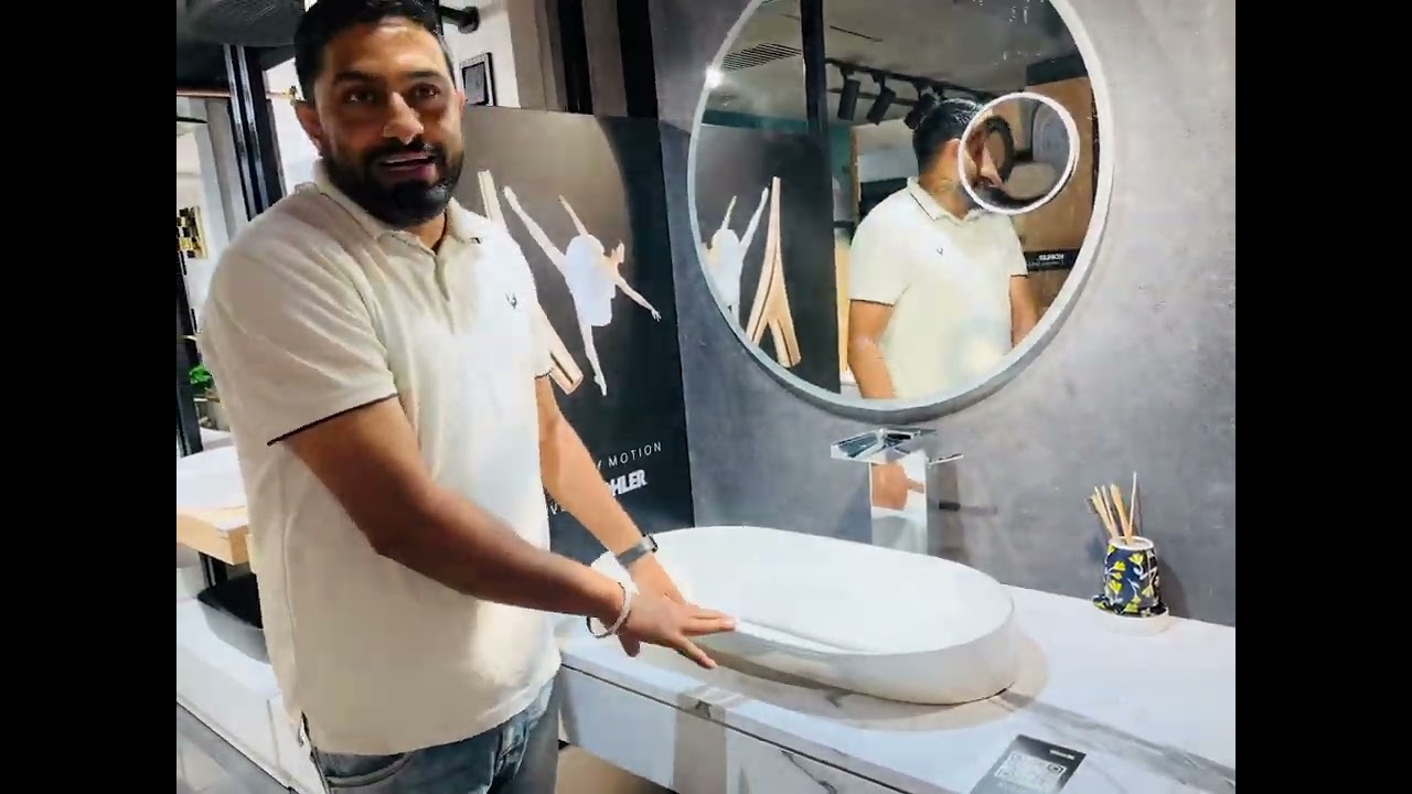 Kohler wash basin Sveda light mrp 24000/-#homesolutions04 #kohler #kohlerindia