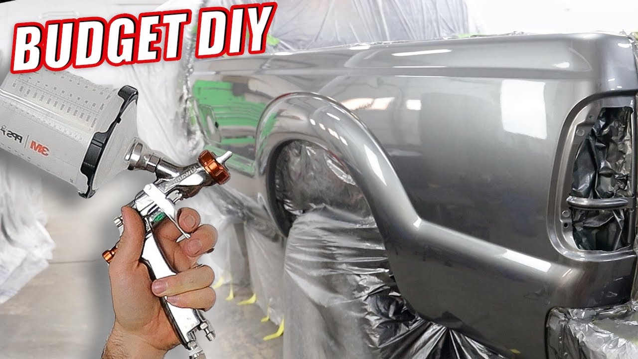 How to PAINT a F-350 Single Cab!