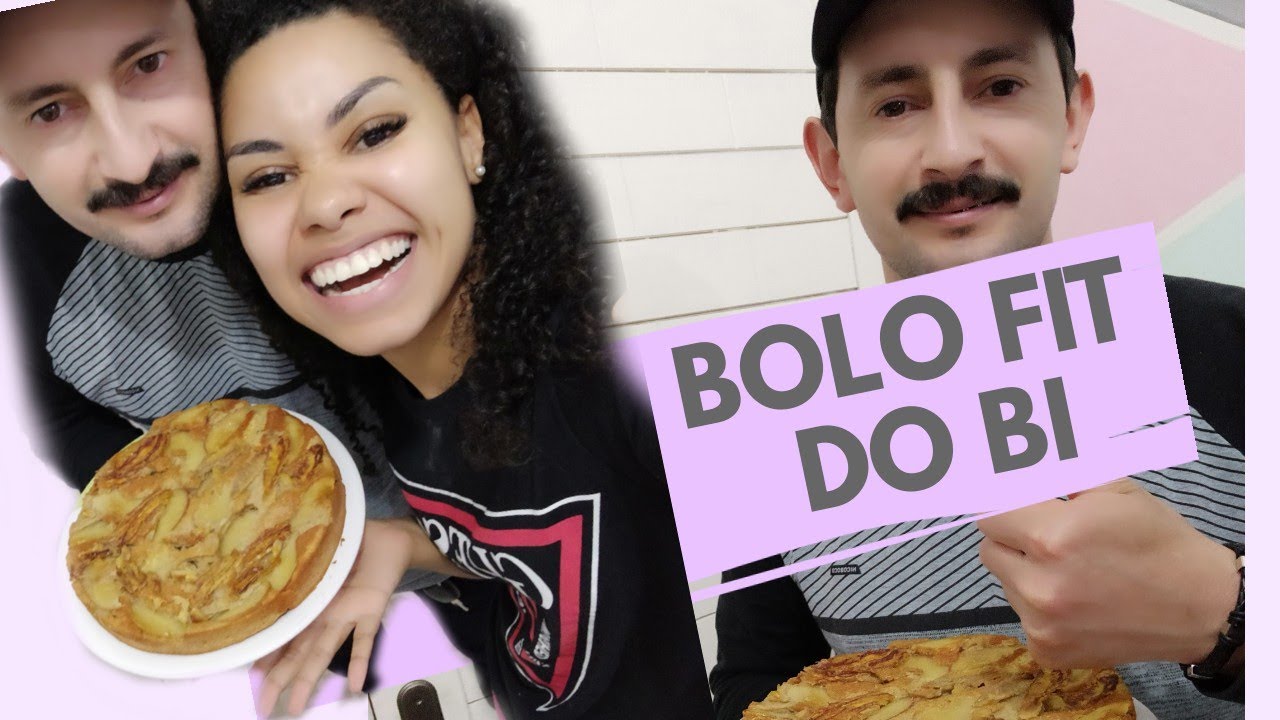 BOLO FIT DE BANANA SEM GORDURA, sem leite e sem trigo