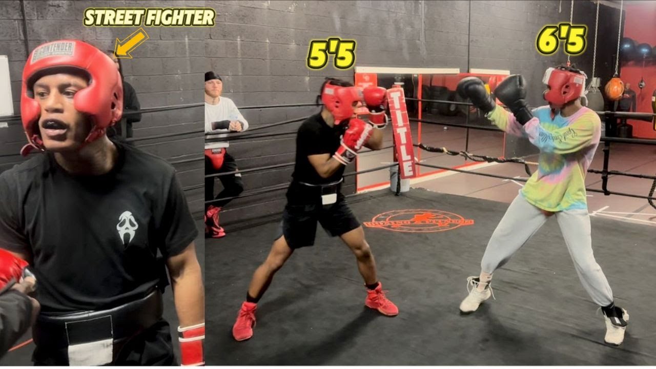 5'5 Street Fighter vs. 6'5 Pro Boxer