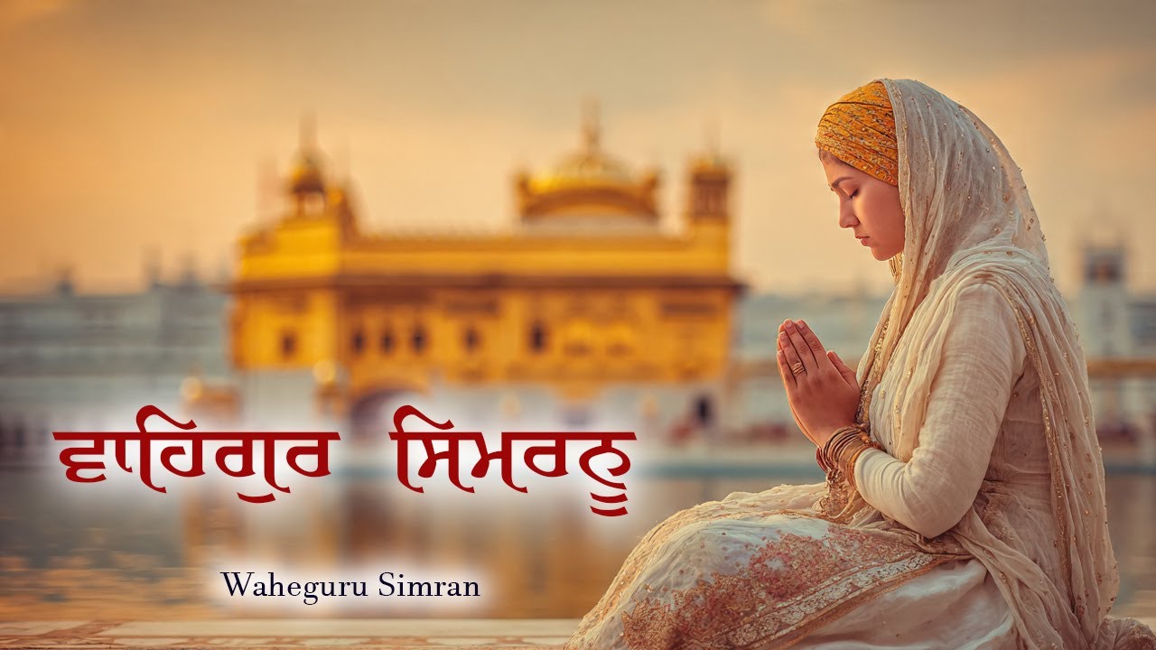 Waheguru Simran ~ ਵਾਹਿਗੁਰੂ ਸਿਮਰਨ ~ Waheguru Relaxing Music #waheguru #relaxing #meditation #wmk