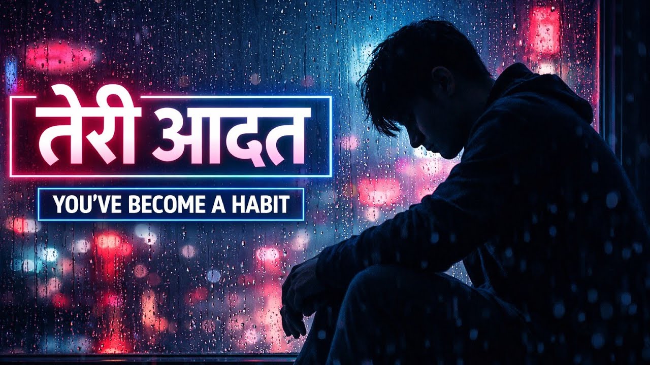 तेरी आदत – AADAT 💔 | Emotional Breakup Hindi Song | Sad LoFi Love Song