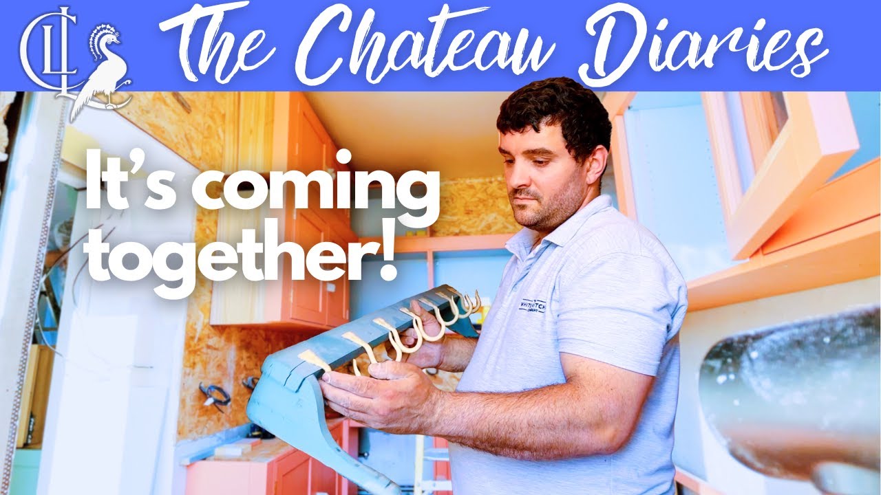The Chateau's New Scullery Takes Shape! 🛠️ 🏰