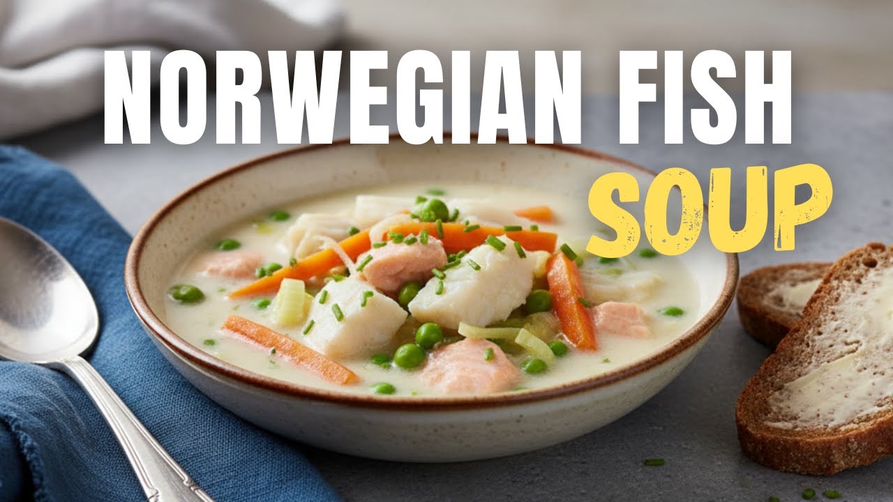 The Cøziest Nordic Fish Soup I’ve Ever Tasted (Norwegian Fiskesuppe!)