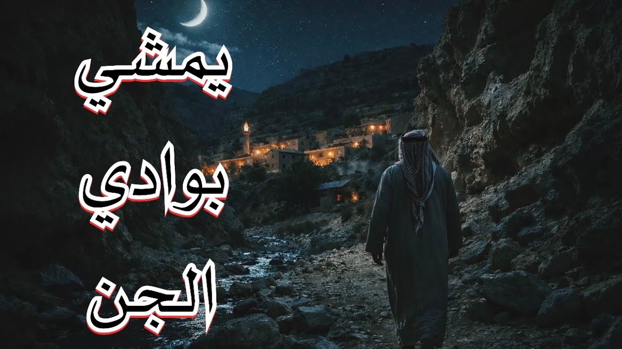قصة 827 - يمشي بوسط وادي الجن
