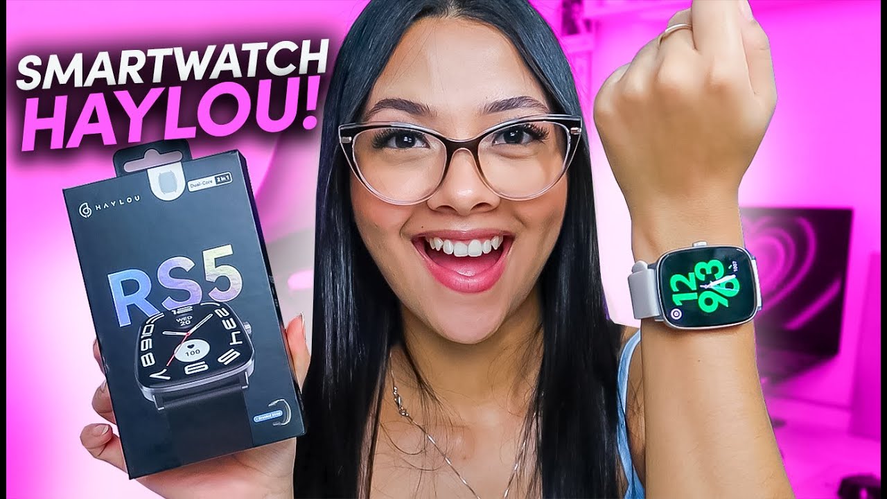 🚨HAYLOU RS5 SMARTWATCH com muitas novidades e OFERTA ESPECIAL!