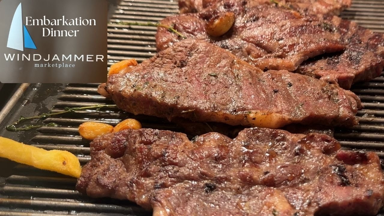 Windjammer Embarkation Dinner | 7N Eastern Caribbean Wonder of the Seas 2024