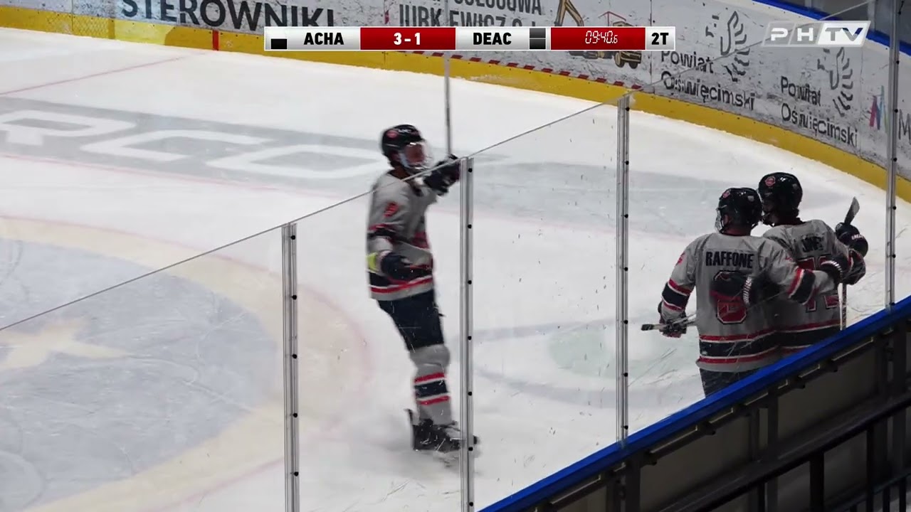 Skrót meczu ACHA vs DEAC Debreczyn - Małopolska Winter Cup IV