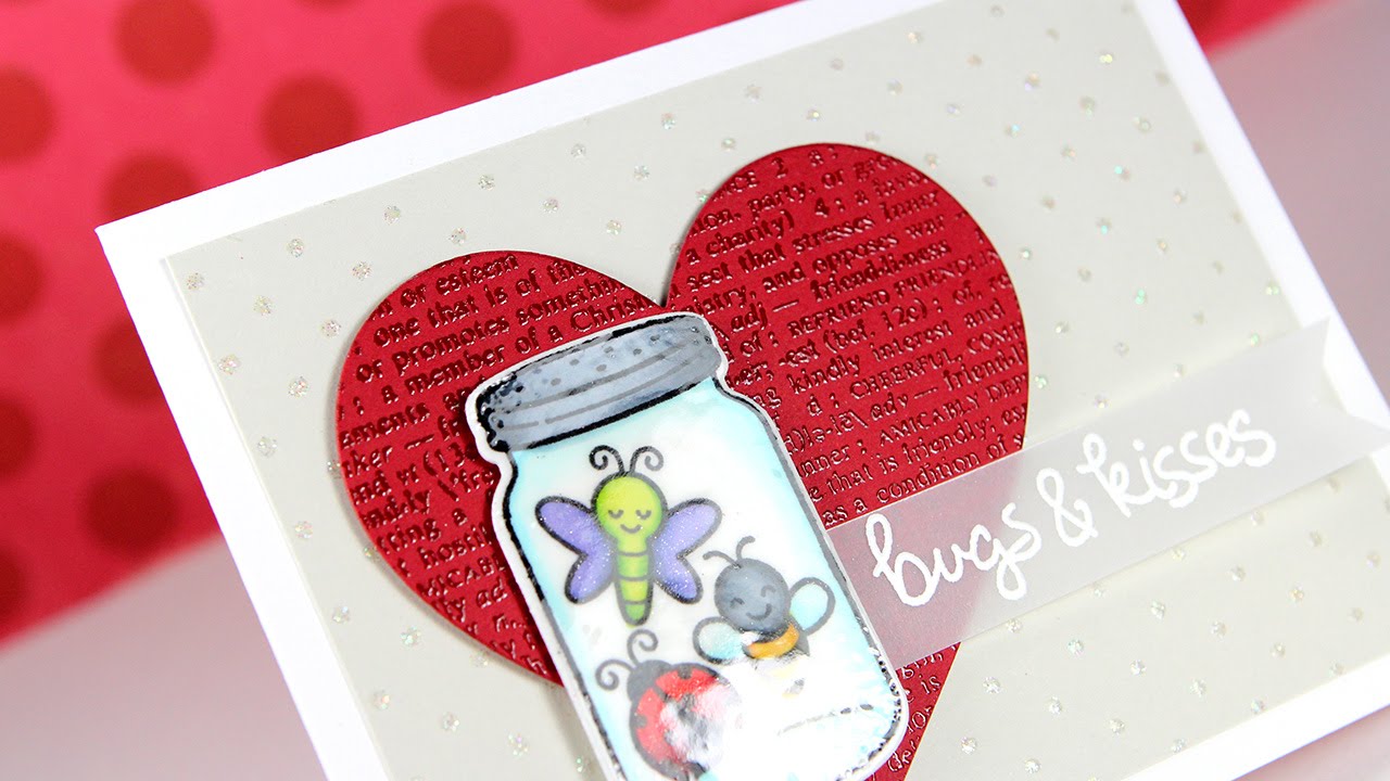 Bugs & Kisses – Make a Card Monday #268