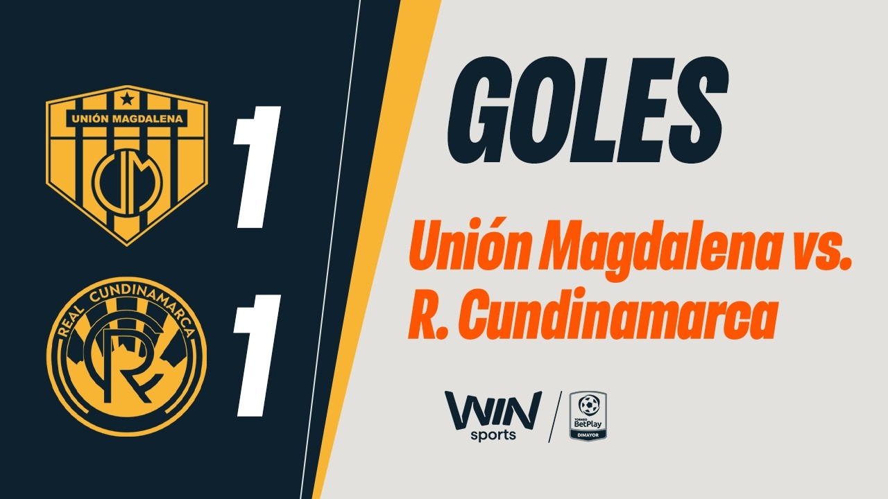 Unión Magdalena vs. Real Cundinamarca (goles) | Torneo BetPlay Dimayor 2026-1 | Fecha 9