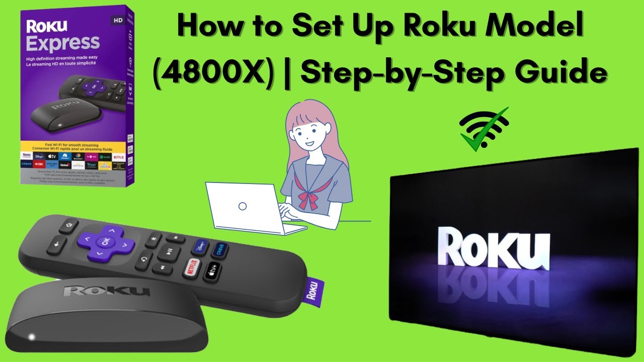 Как настроить Roku Model (4800X) | Пошаговое руководство